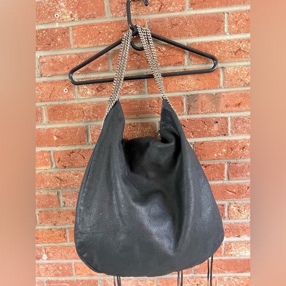 CHRISTIAN LOUBOUTIN Handbag Purse Marianna Rider Large Capra Black - Picture 3 of 16